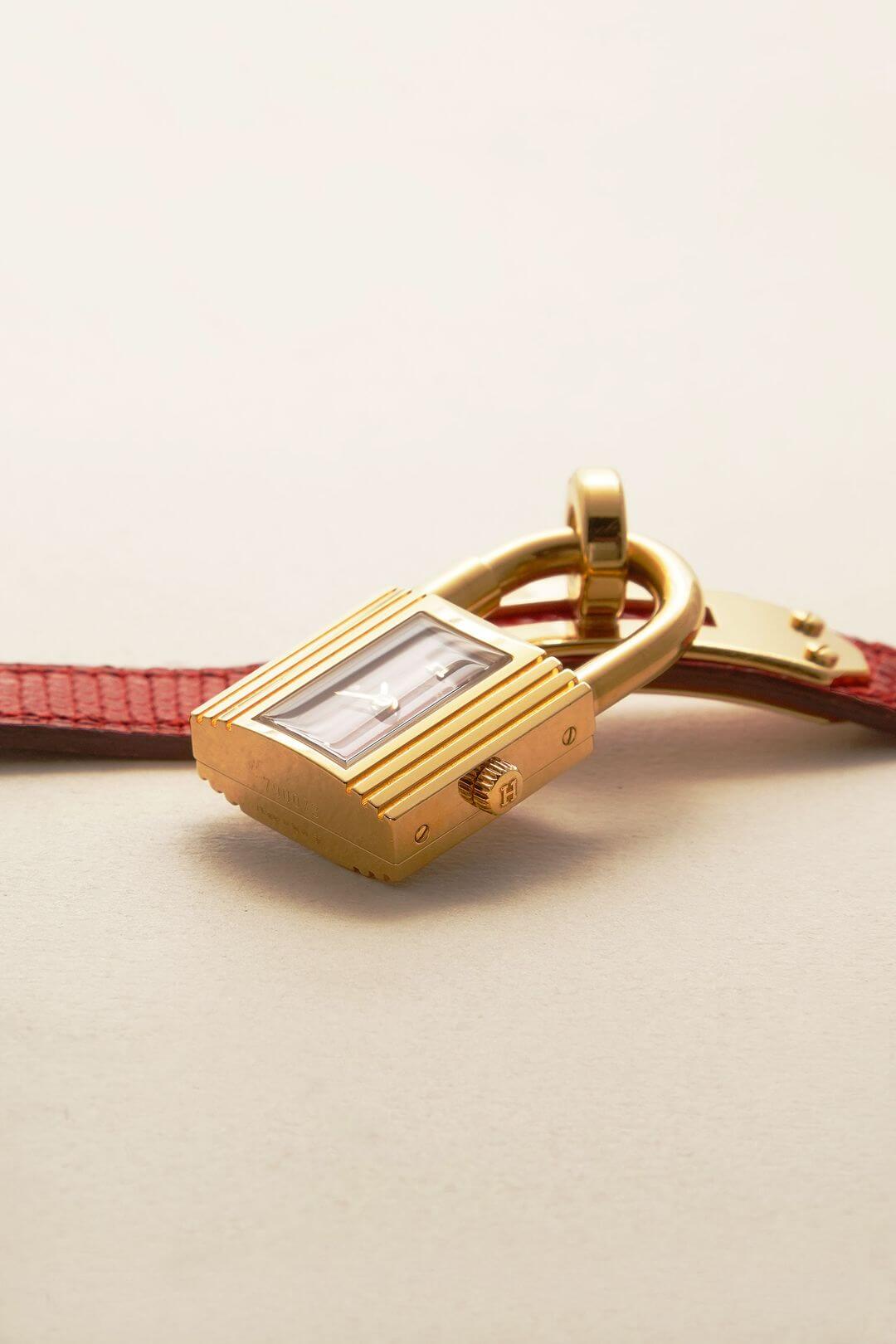 エルメス/ケリーウォッチ/レッドダイヤル/Hermes/Kelly Cadenas/Red