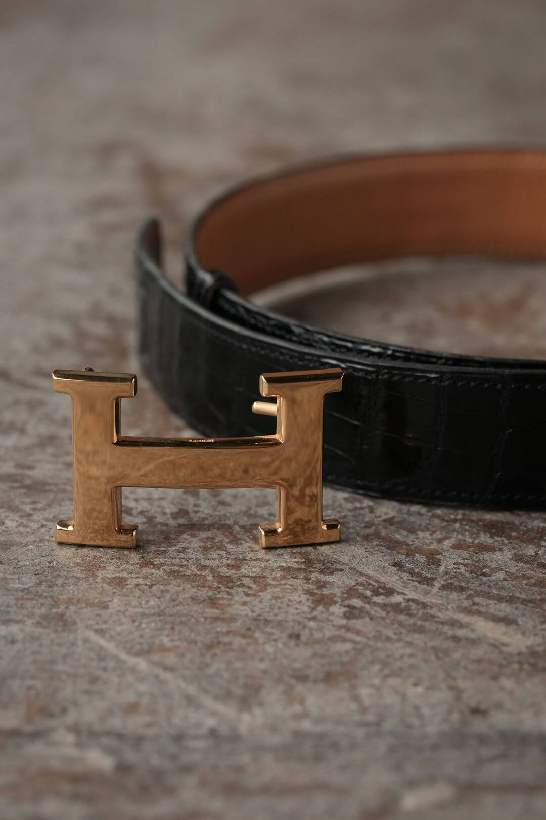 エルメス/コンスタンス/H バックル/リバーシブルベルト/ブラック