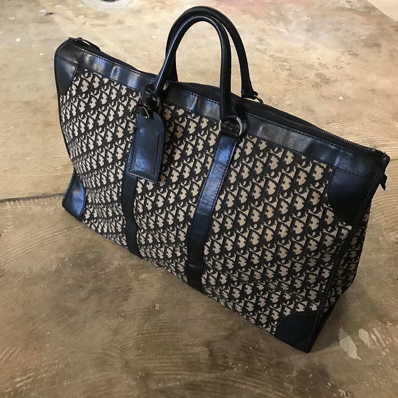 オールドディオール/ヴィンテージトロッターボストンバッグ/70年代/Old