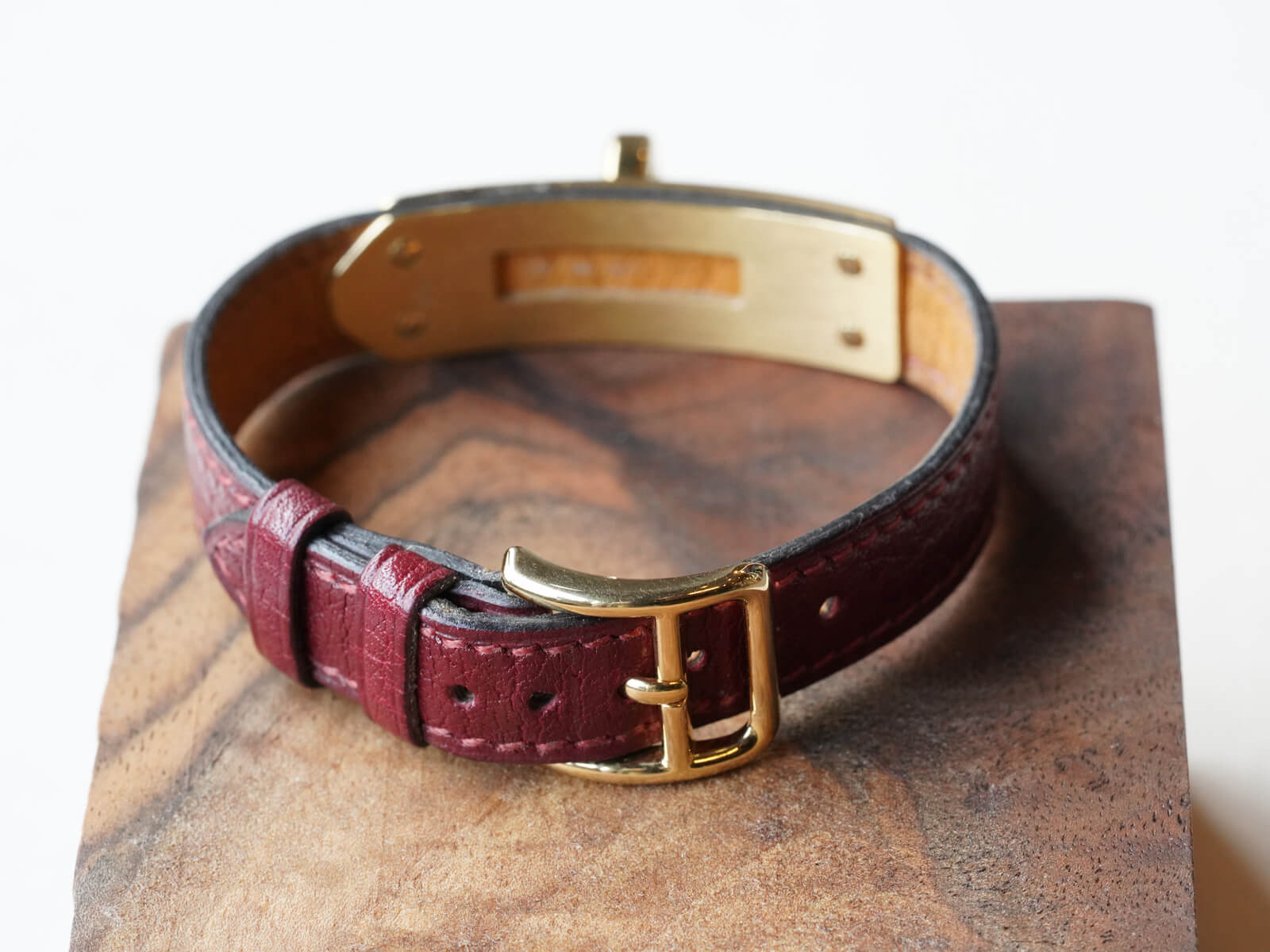 エルメス/ケリーウォッチ/ボルドーダイヤル/Hermes/Kelly Cadenas