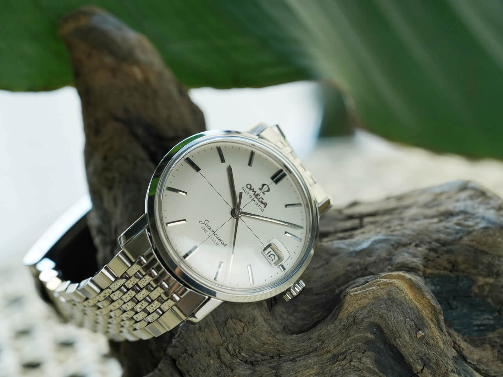 オメガ/シーマスターデヴィルデイト/クロスラインシルバーダイヤル