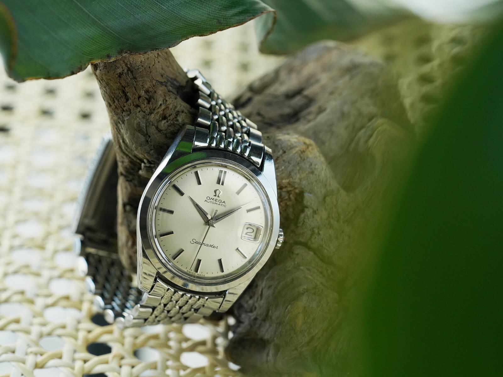 オメガ/シーマスターデイト/シルバーダイヤル/Omega/Seamaster Date