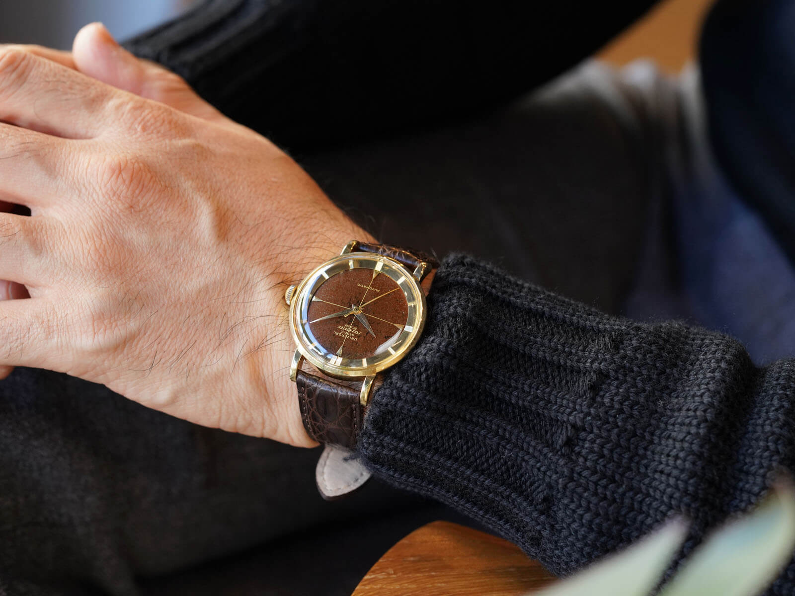 ユニバーサルジュネーブ/ポールルーターデラックス/クロスライン