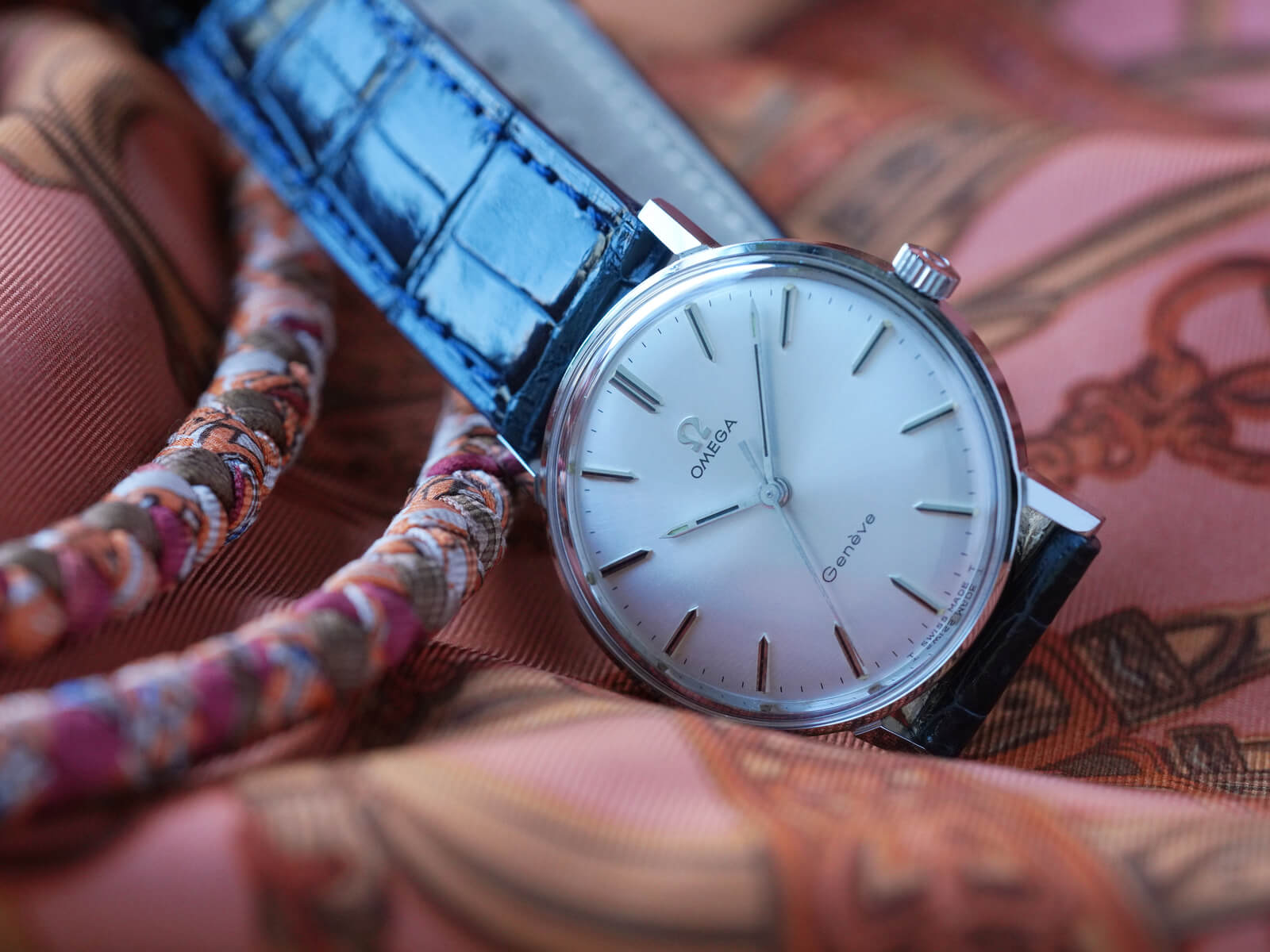 オメガ/ジュネーヴ/バレットシルバーダイヤル/Omega/Geneve/Bullet