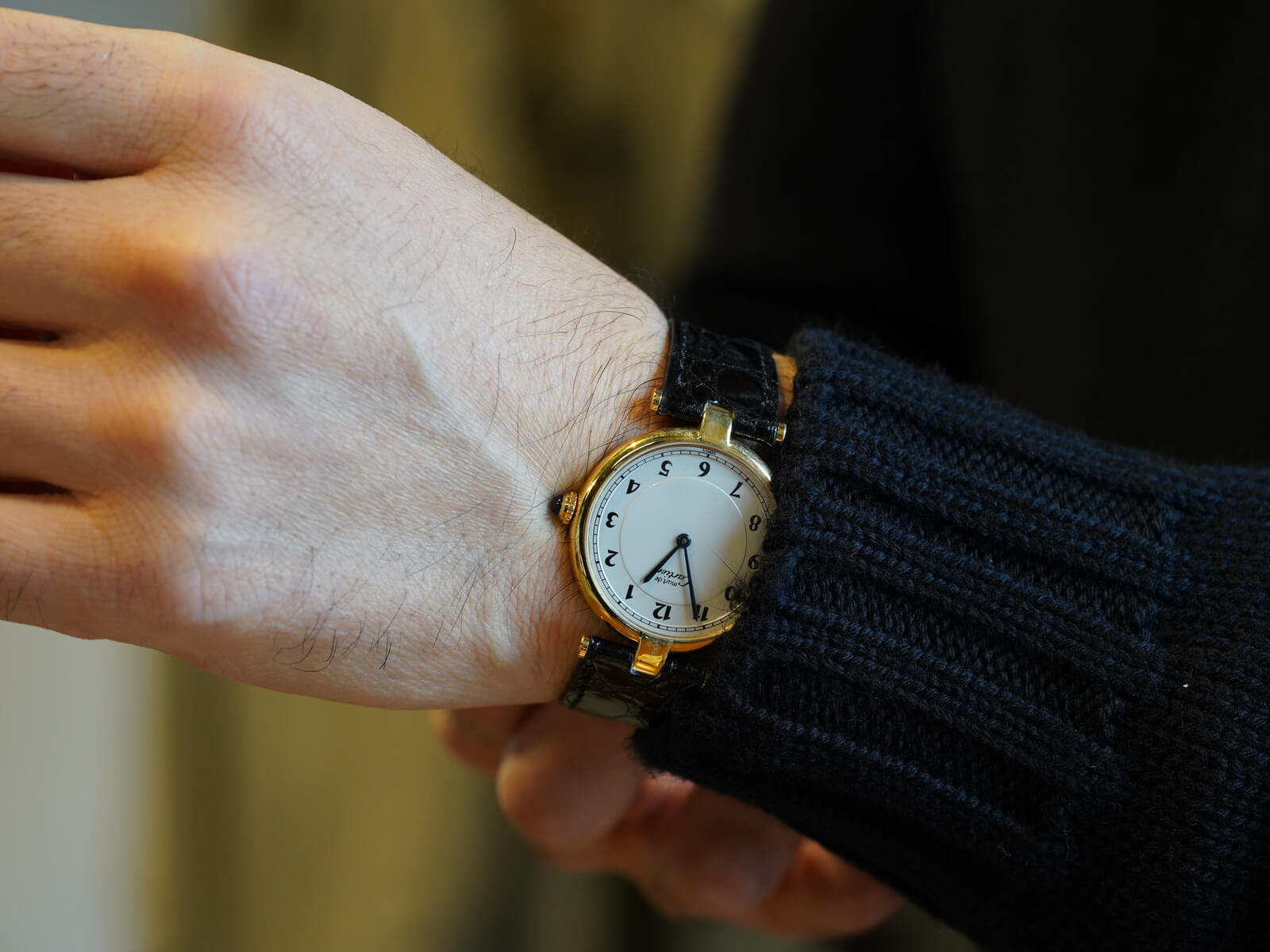 マスト ドゥ カルティエ/マストVLCヴァンドームLM/アラビアダイヤル