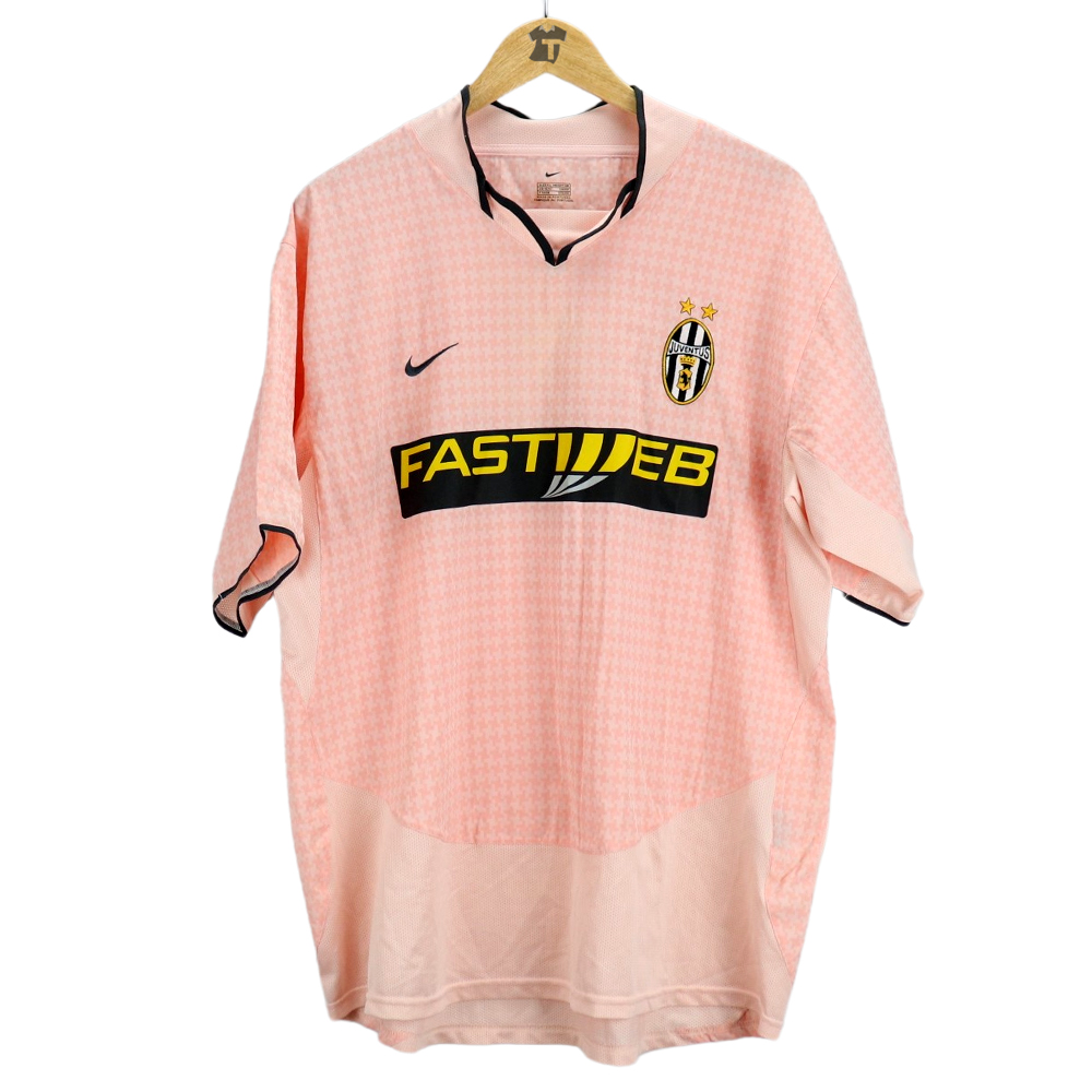 2003-04 Juventus Away Shirt Nike Fastweb XL (Top)