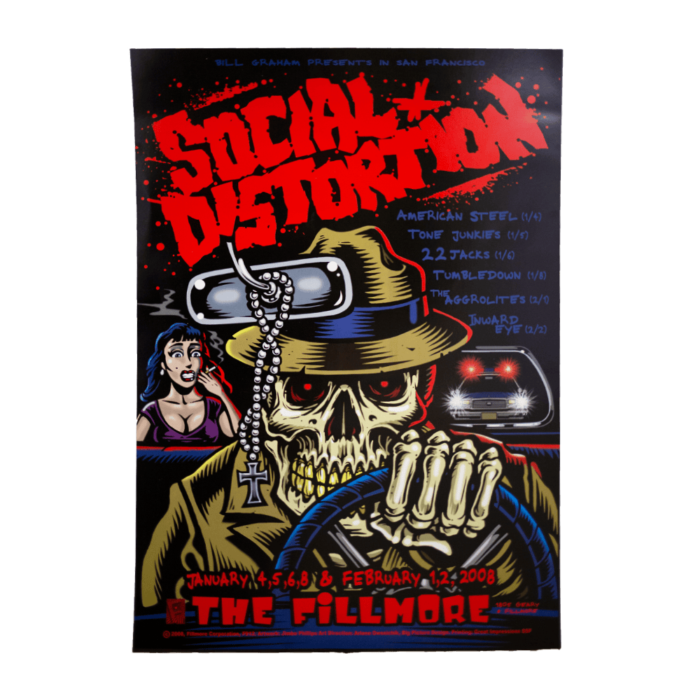 Social Distortion -- [Poster] - Bynx