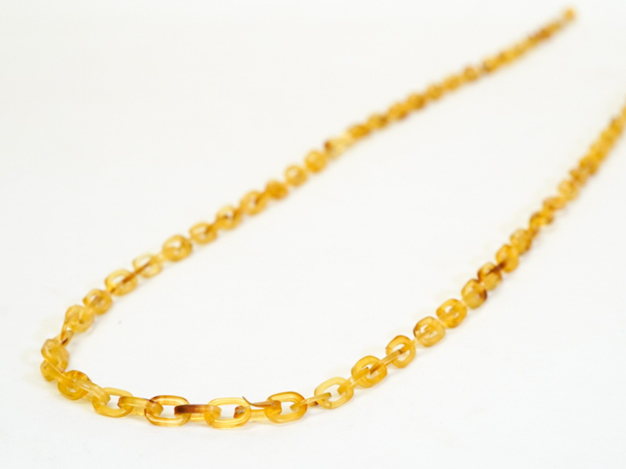 白甲メガネチェーン - 江戸鼈甲屋｜べっ甲のアクセサリー販売・修理