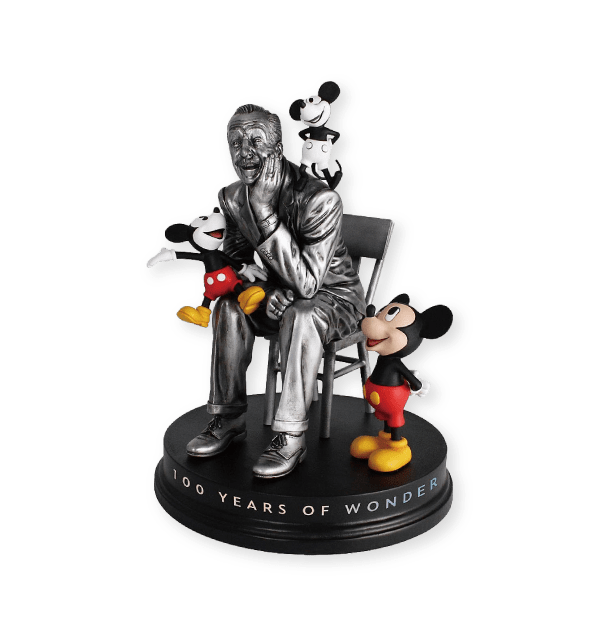 D100 Walt with Mickey Mouse - アートギャラリーエドム