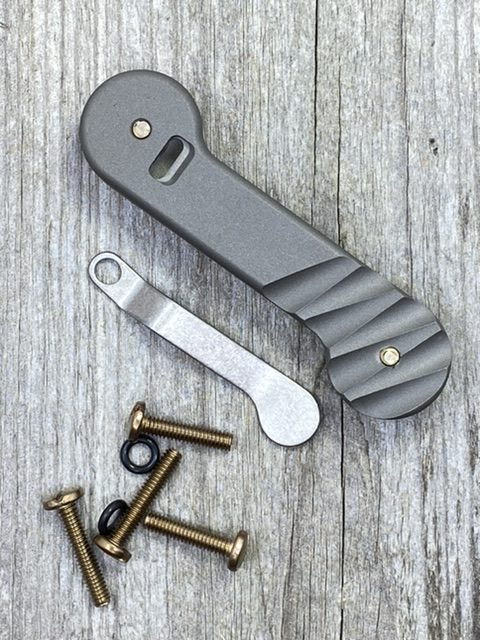 KeyBar Half Carved Titanium - EDC Specialties | Every Day Carry