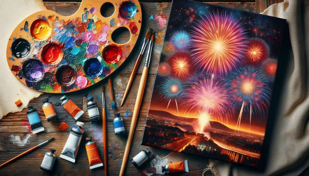 油絵で花火を描く方法｜初心者でも簡単なステップとは？ – 絵で生きていく