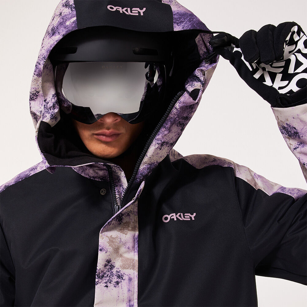 Oakley Men's Range RC Jacket 2.0 | Oxidation Print Lilac, M