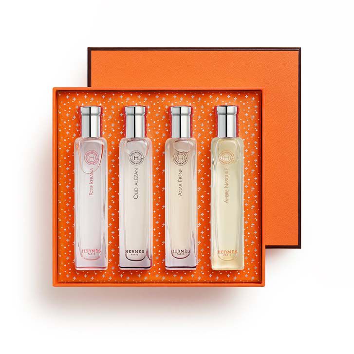 エルメッセンス》セット、Celebrating with Hermès エディション 4x15 ml