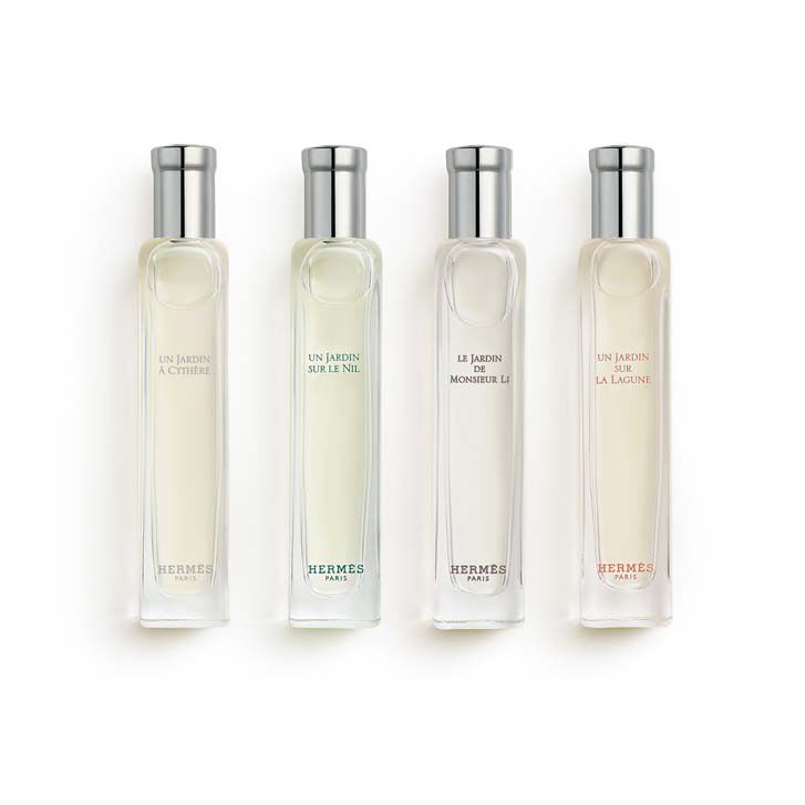 ノマド》セット、《庭園のフレグランス》コレクション 4 x 15ml