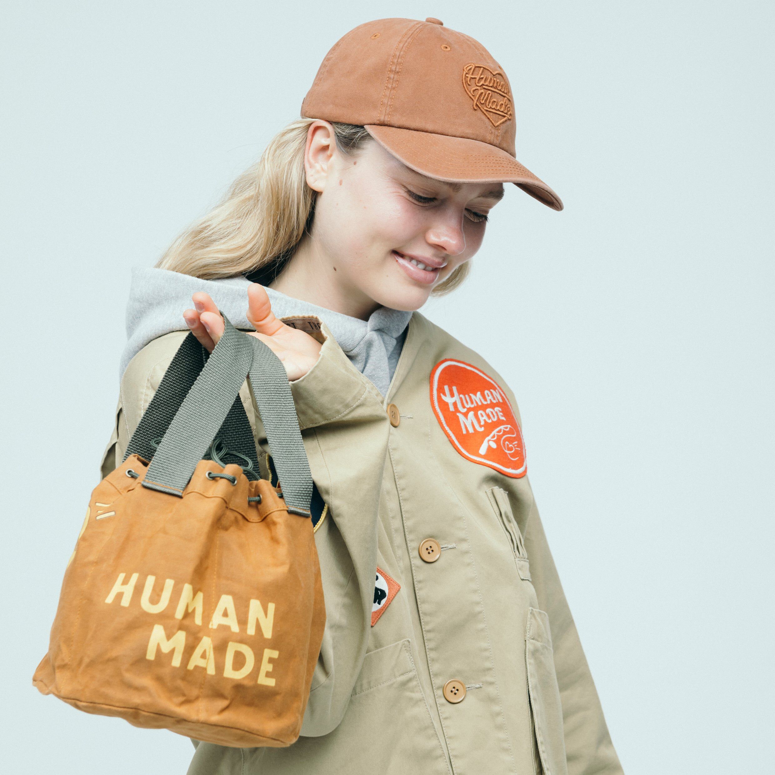 HUMAN MADE DRAWSTRING BAG – HUMAN MADE Inc.