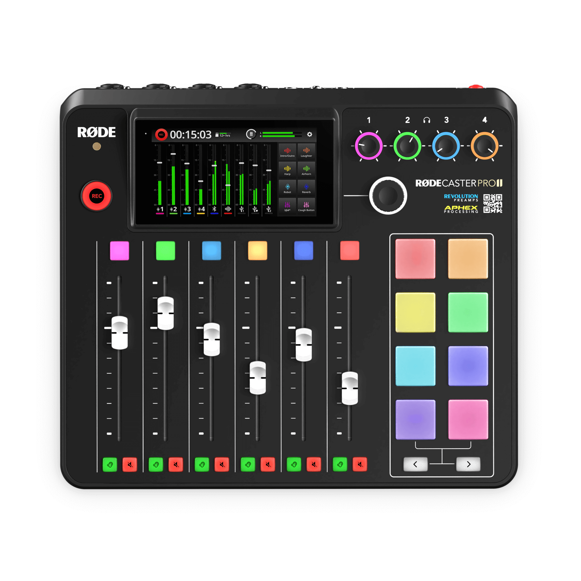 RØDECaster Pro II | Integrated Audio Production Studio | RØDE (US)