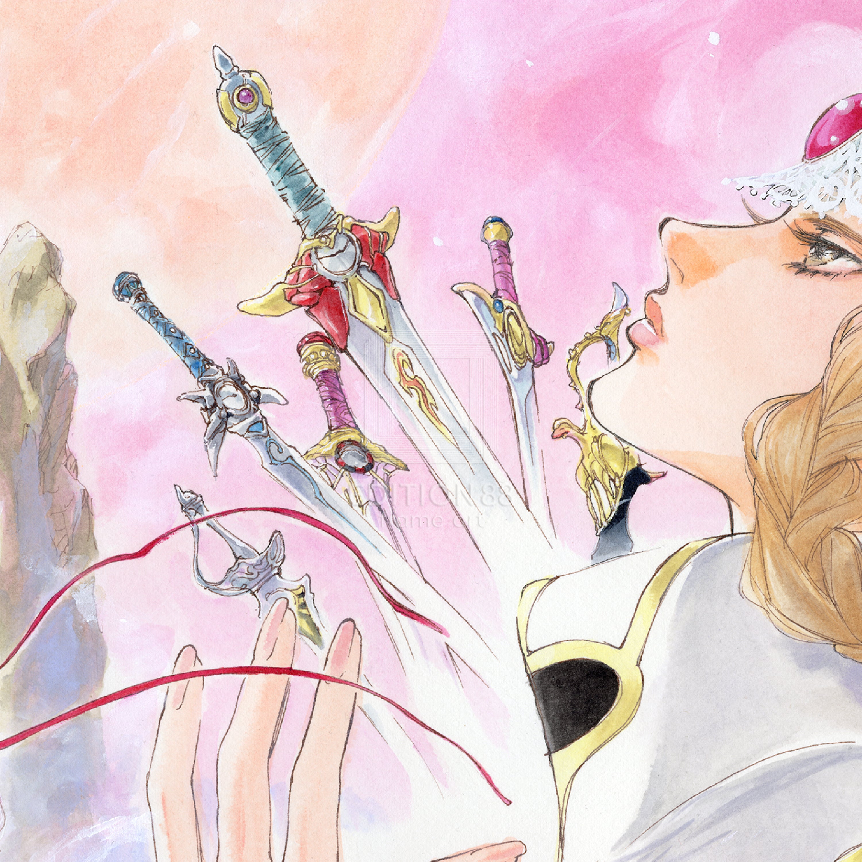 テイルズ オブ デスティニー2」88グラフ1/いのまたむつみ（箔押し