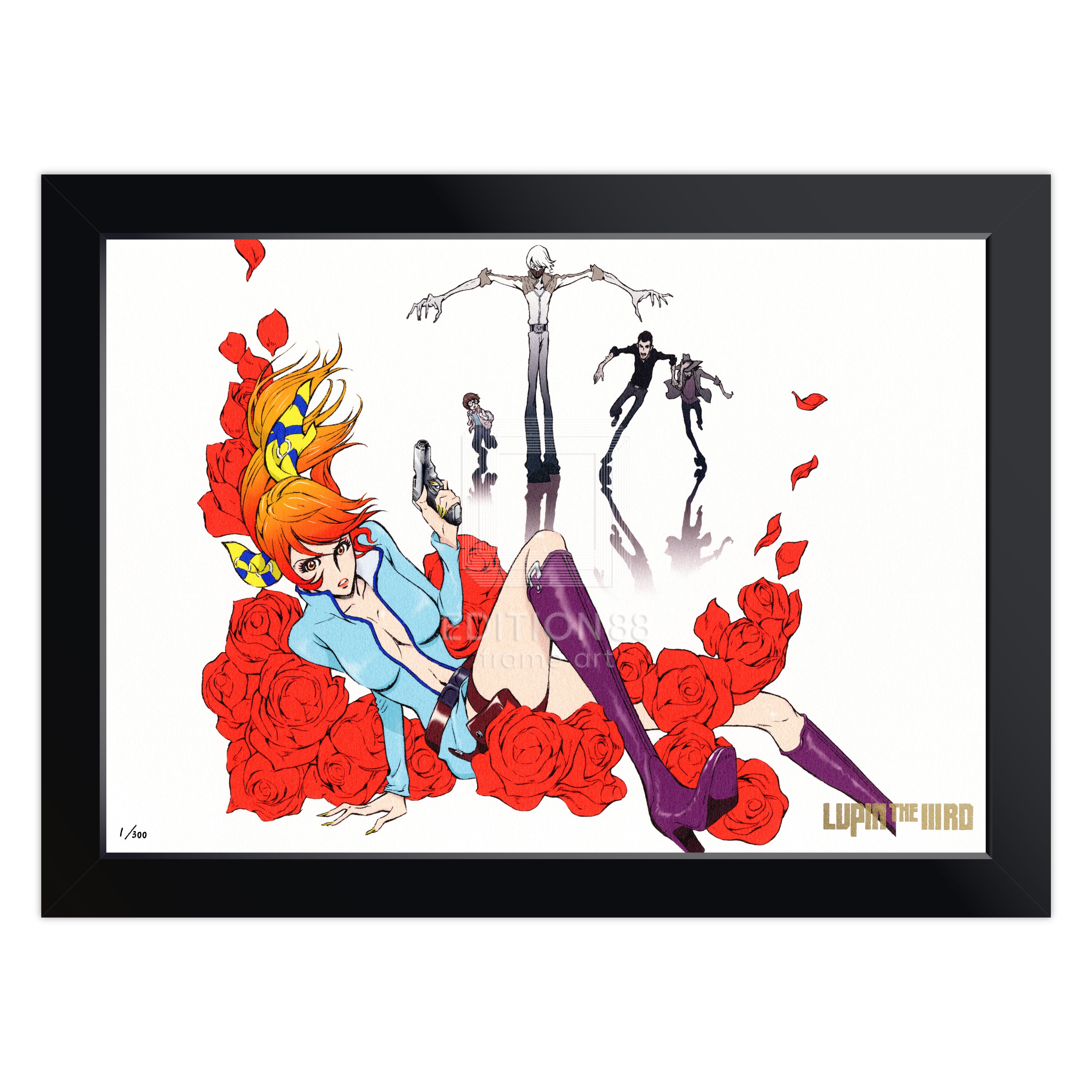 LUPIN THE ⅢRD」88グラフ4『峰不二子の嘘』(落款入り/限定300枚)