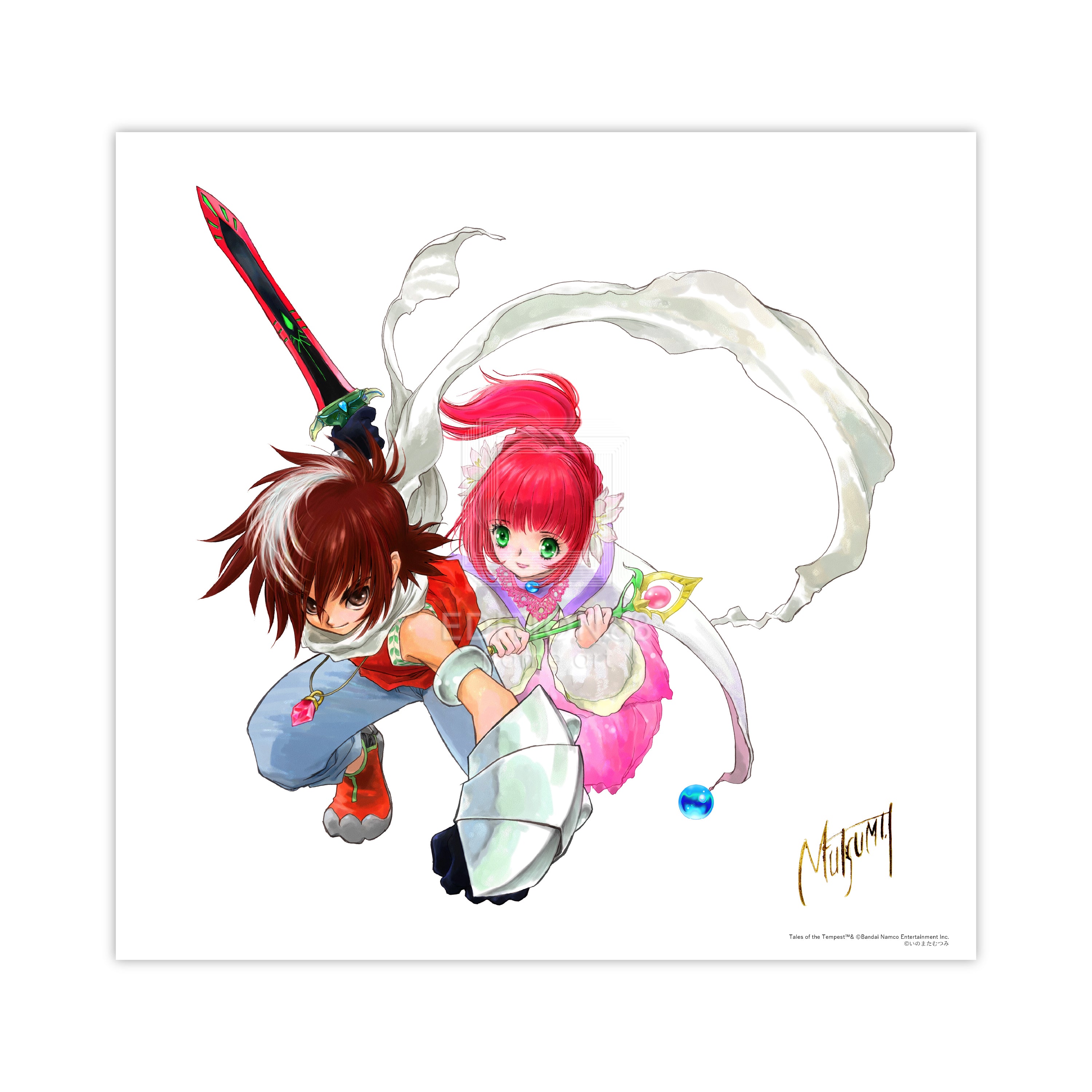 テイルズ オブ ザ テンペスト」88グラフ2/いのまたむつみ（箔押し