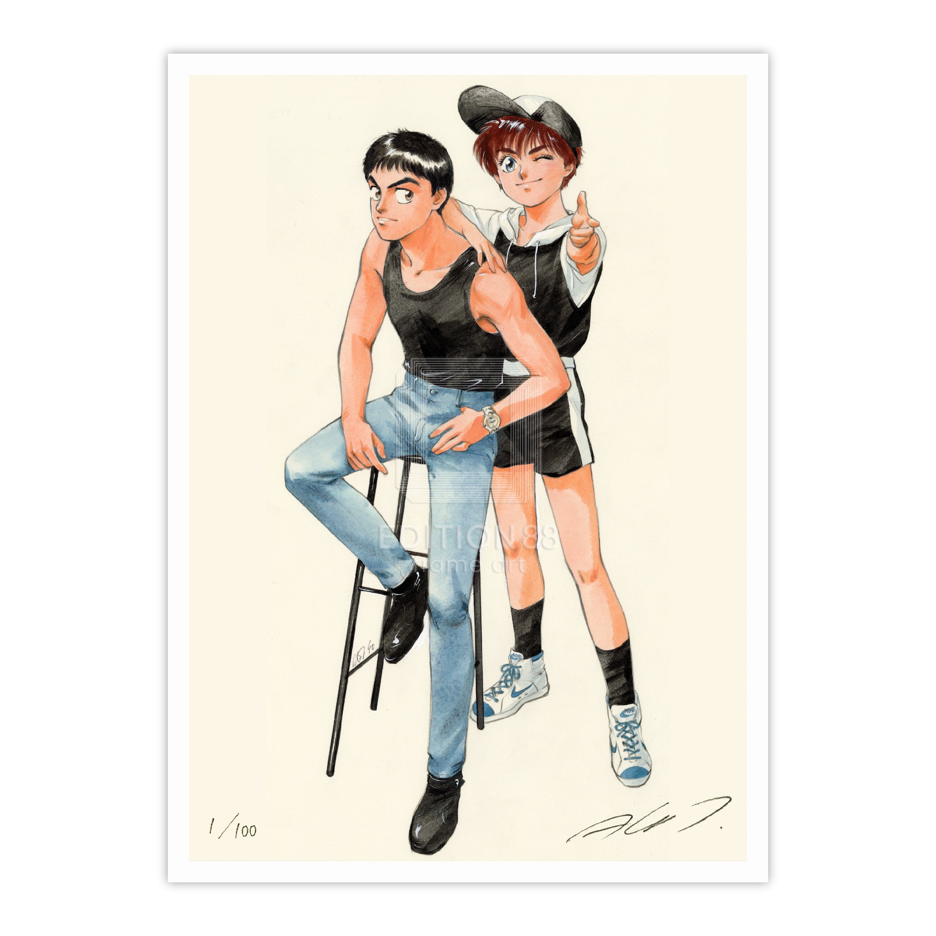 機動警察パトレイバー 」88グラフ ミニ4（高田明美直筆サイン入り