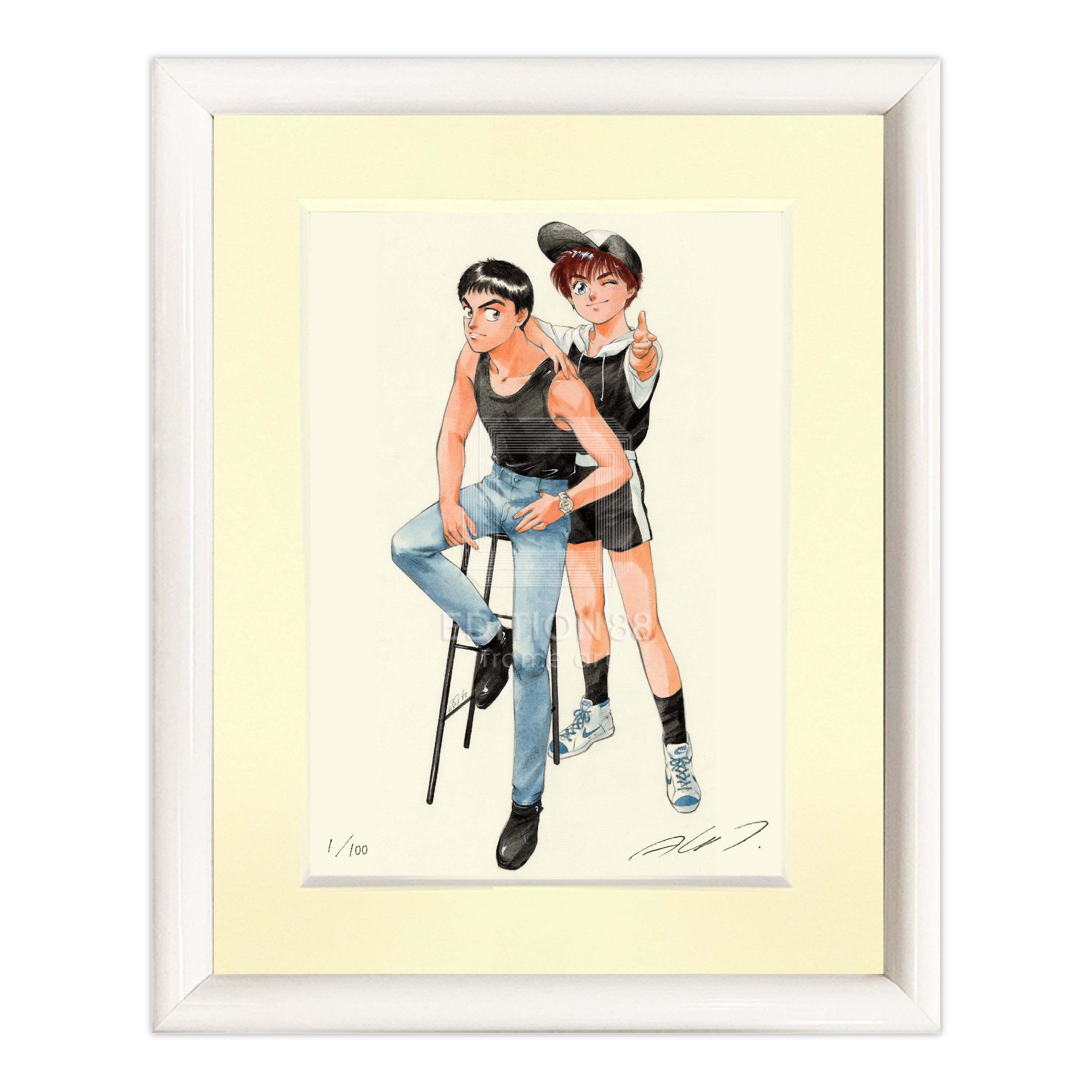 機動警察パトレイバー 」88グラフ ミニ4（高田明美直筆サイン入り