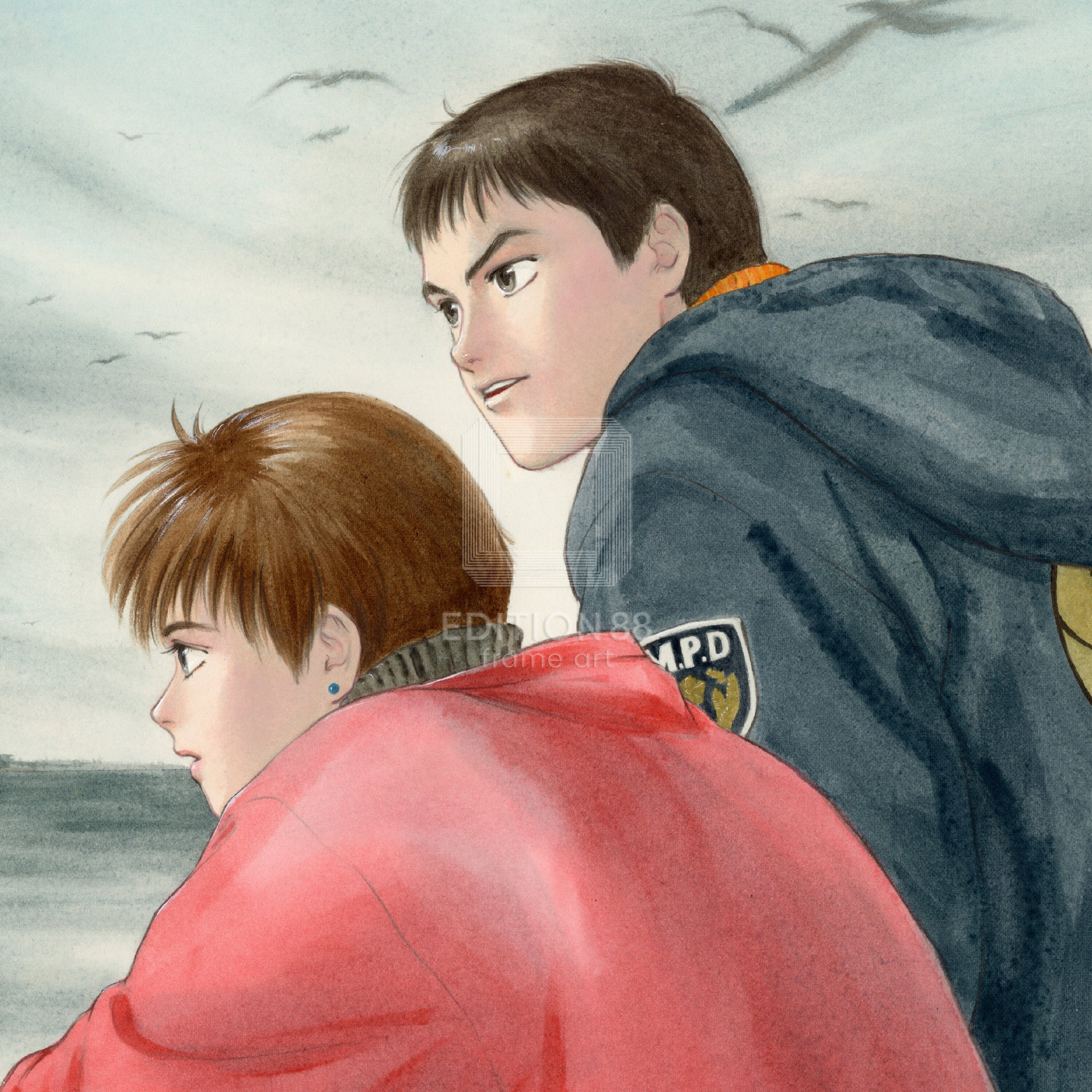 機動警察パトレイバー 」88グラフ3（高田明美直筆サイン入り / 限定100枚）