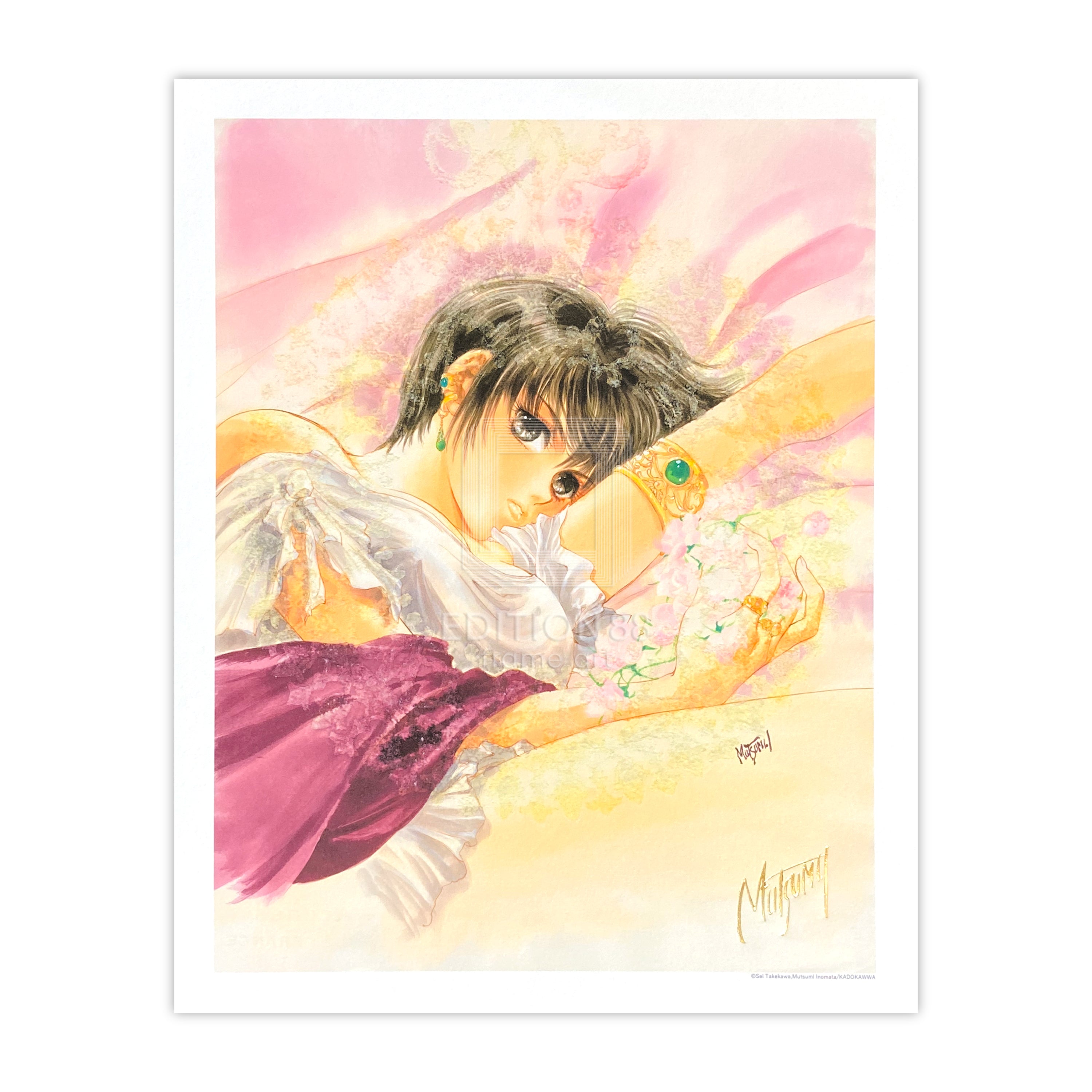 風の大陸」88グラフ2/いのまたむつみ（箔押しサイン入り）