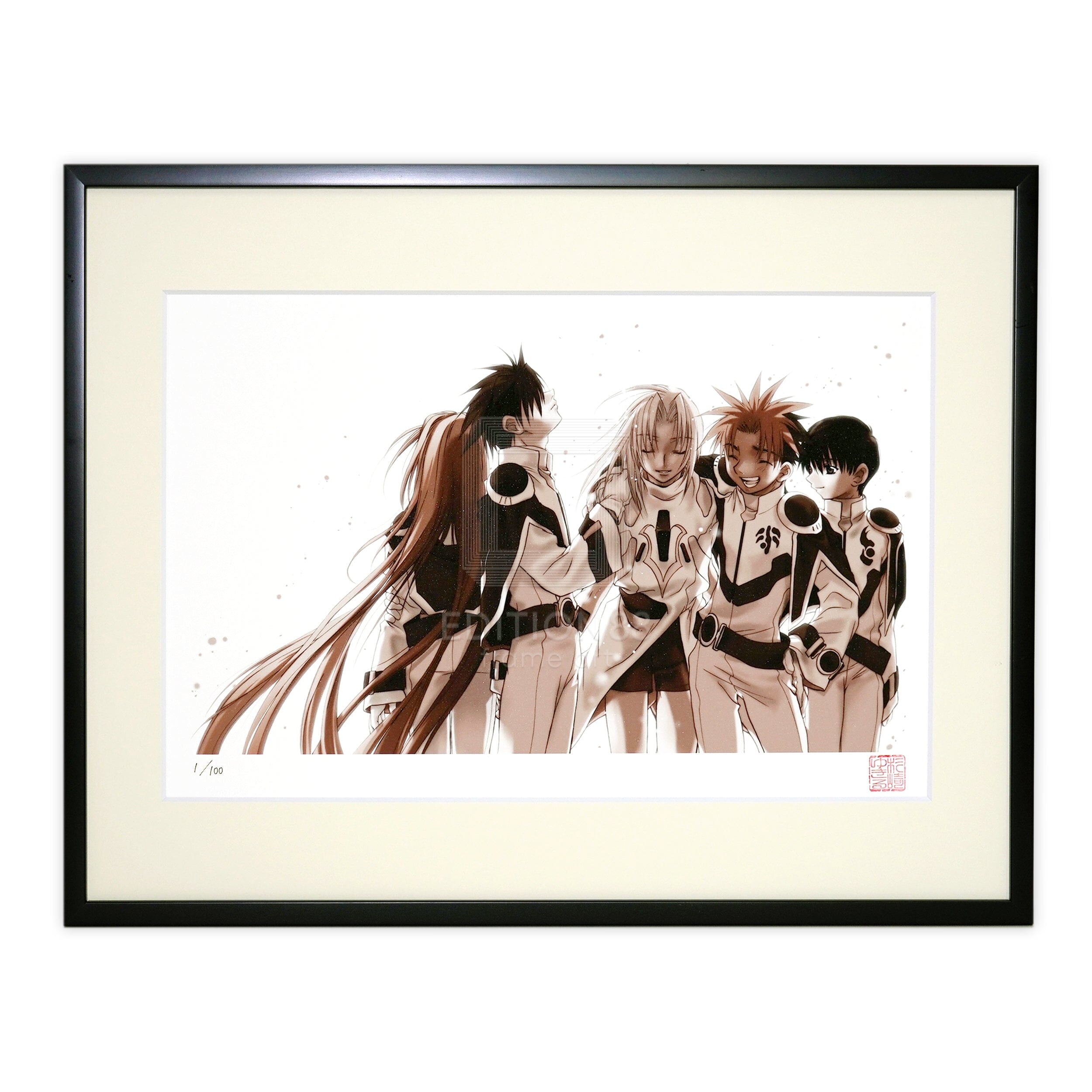 女神候補生」88グラフ2/ 杉崎ゆきる（落款入り / 限定100枚）