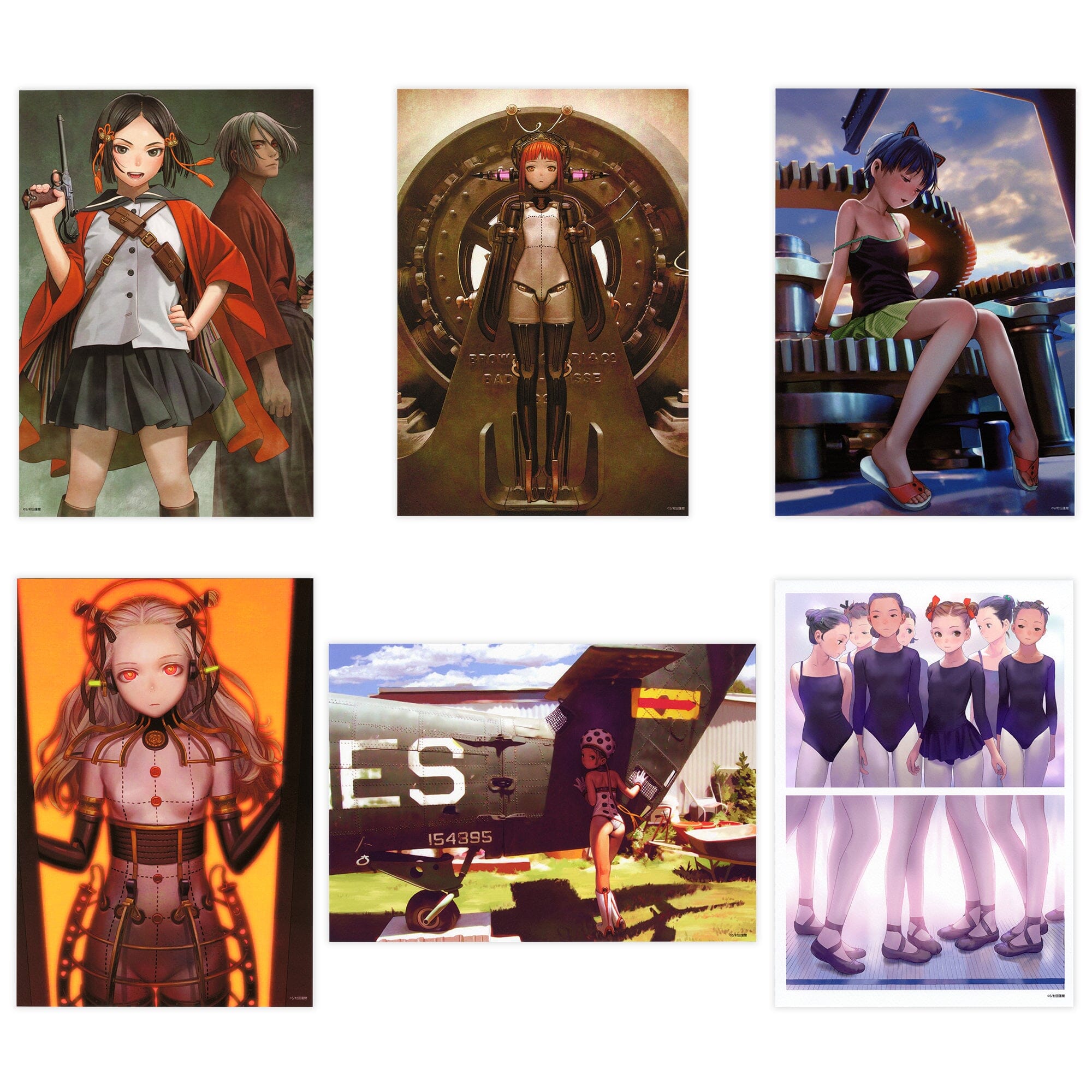 アートプリントセット2（6枚入り）/村田蓮爾