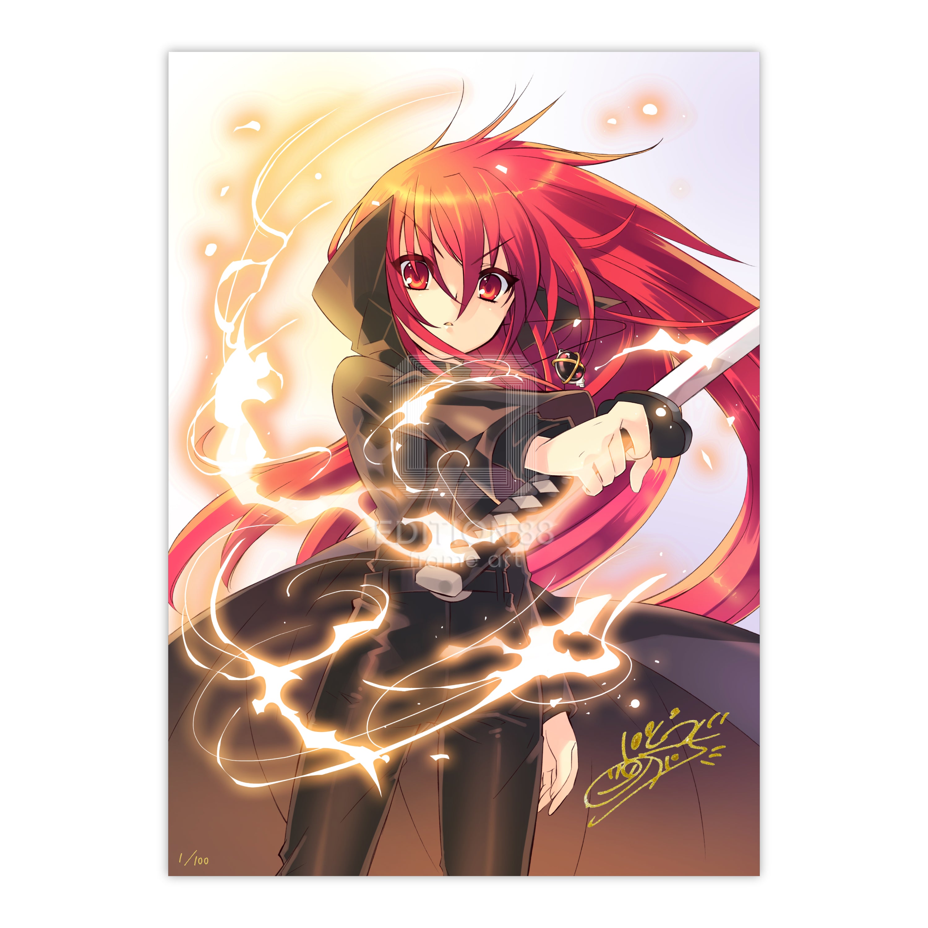 灼眼のシャナ」88グラフ17（「電撃文庫MAGAZINE Vol.14」表紙