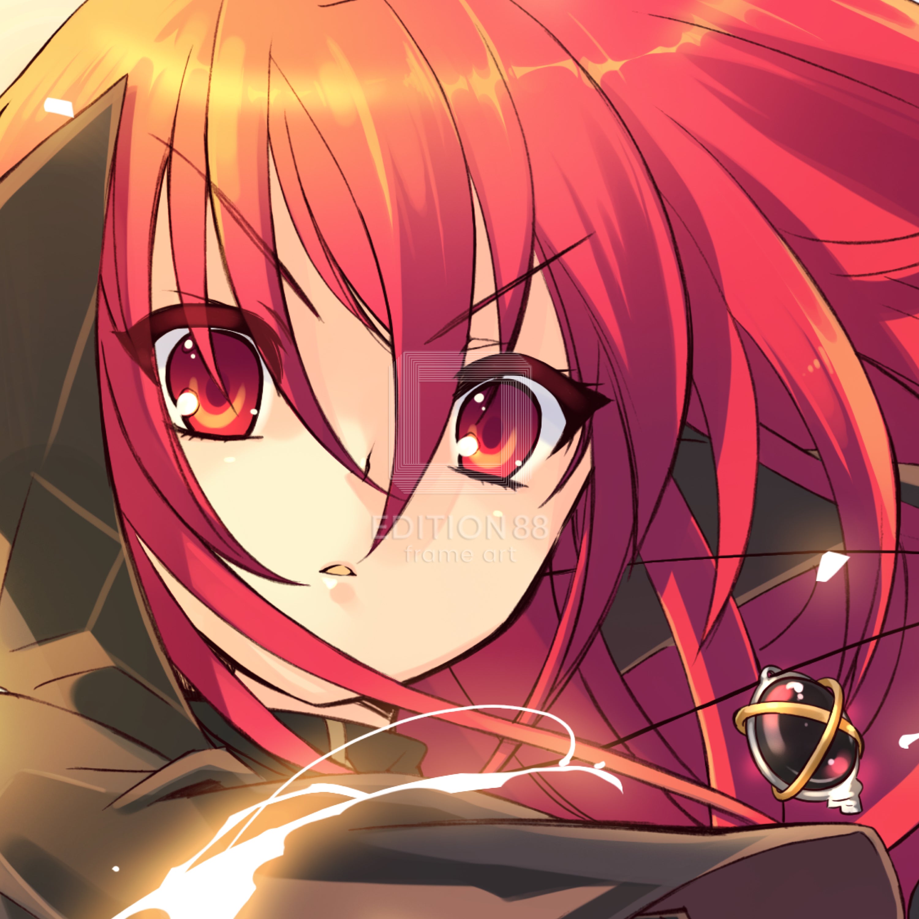 灼眼のシャナ」88グラフ17（「電撃文庫MAGAZINE Vol.14」表紙