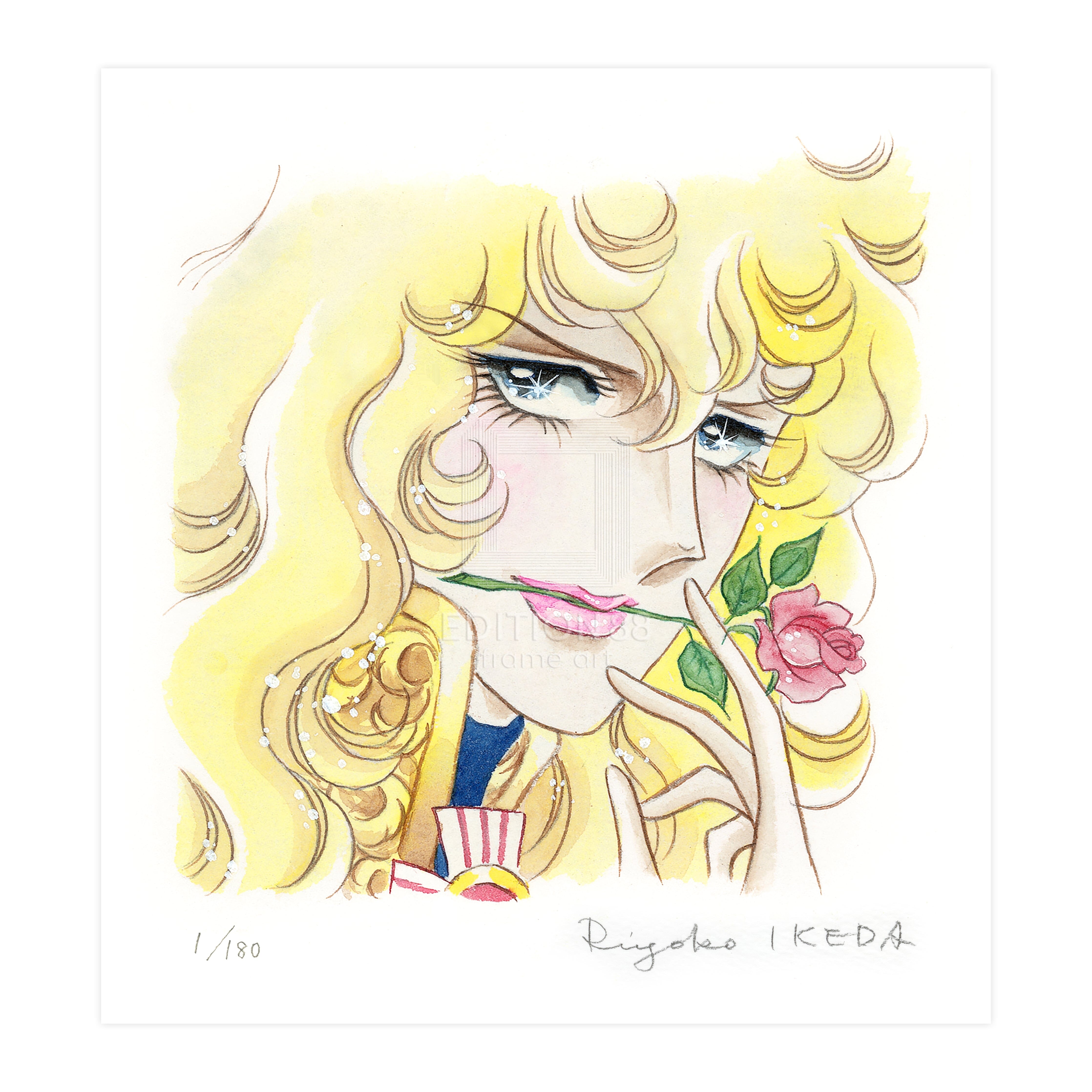 ベルサイユのばら」88グラフ19 / 池田理代子（直筆サイン入り / 限定