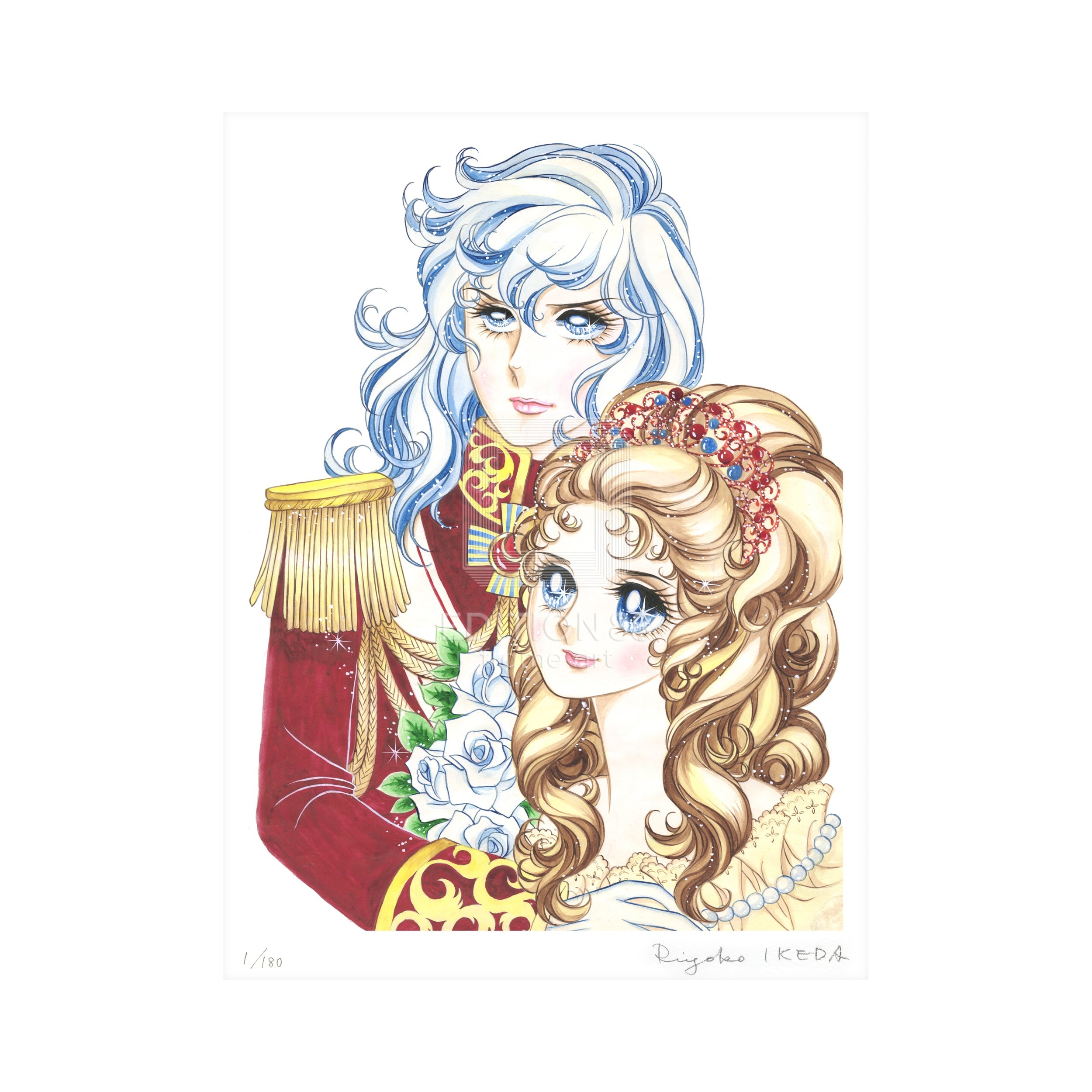 ベルサイユのばら」88グラフ3 / 池田理代子（直筆サイン入り / 限定180枚）