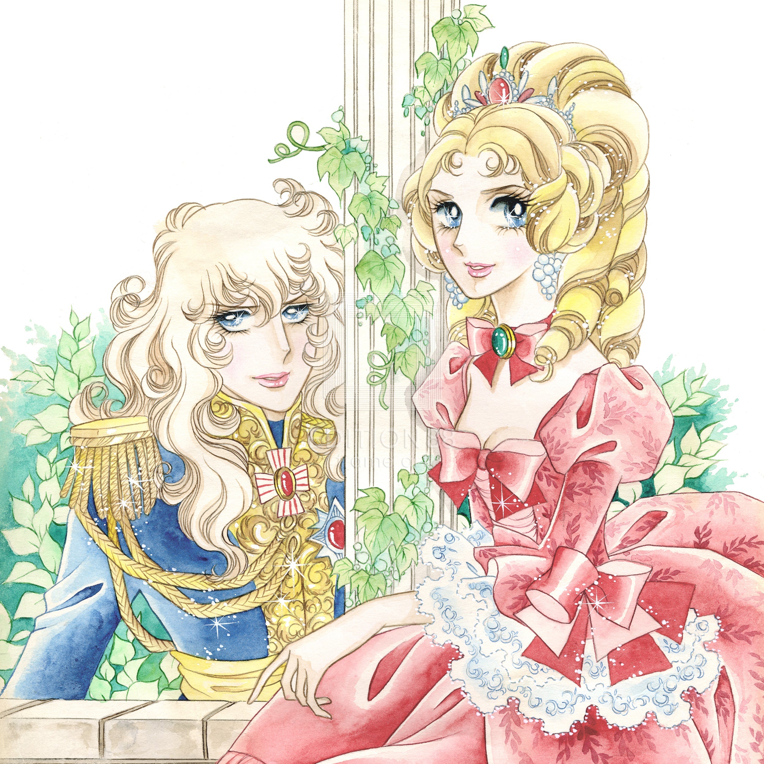 ベルサイユのばら」88グラフ4 / 池田理代子（直筆サイン入り / 限定180枚）