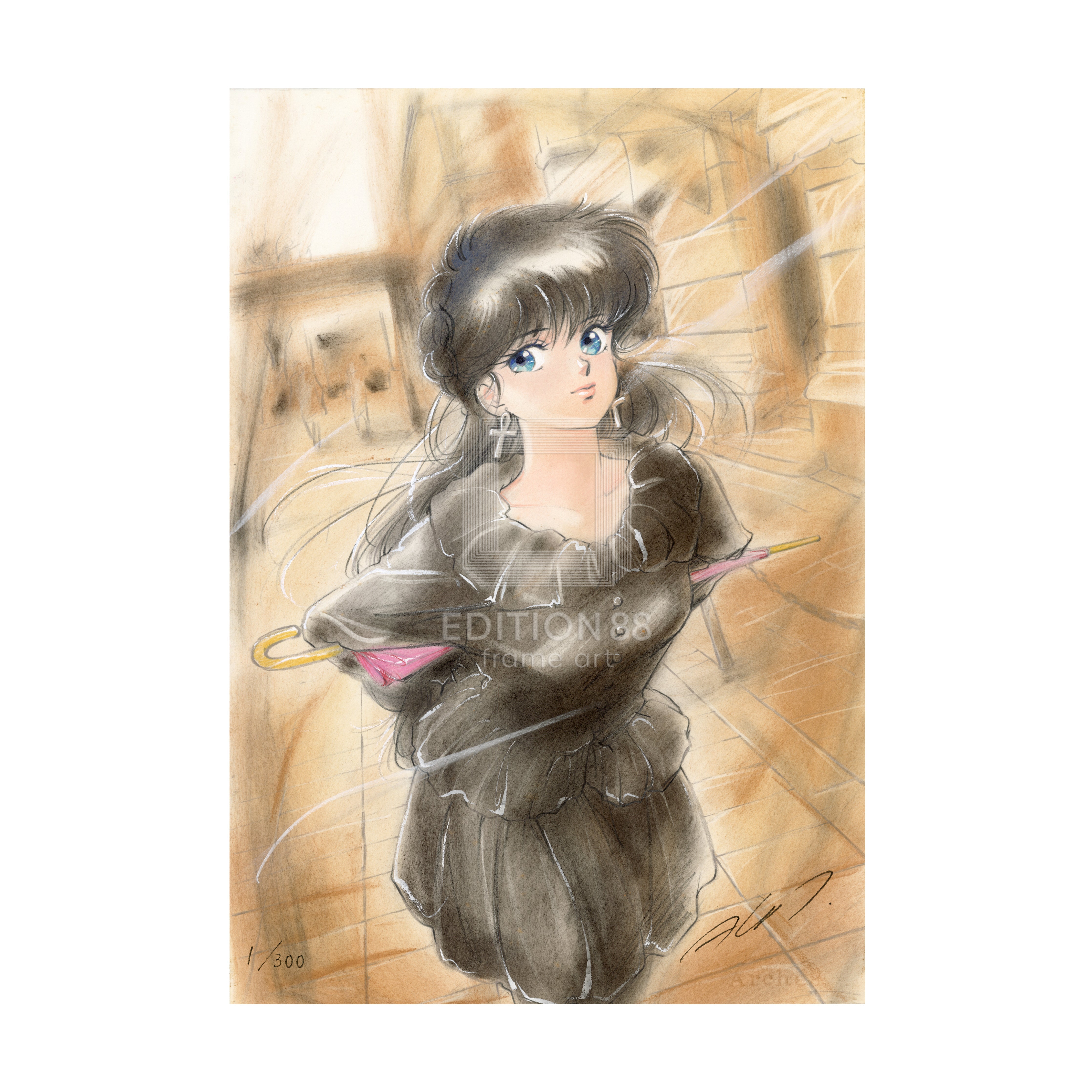 きまぐれオレンジ☆ロード」88グラフ ミニ10 / 高田明美（直筆サイン