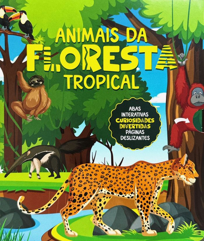 Animais da floresta tropical - Abas curiosas