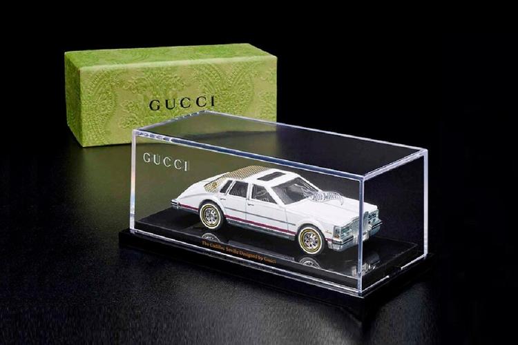 Hot Wheels x Gucci Cadillac Seville collab celebrates fashion