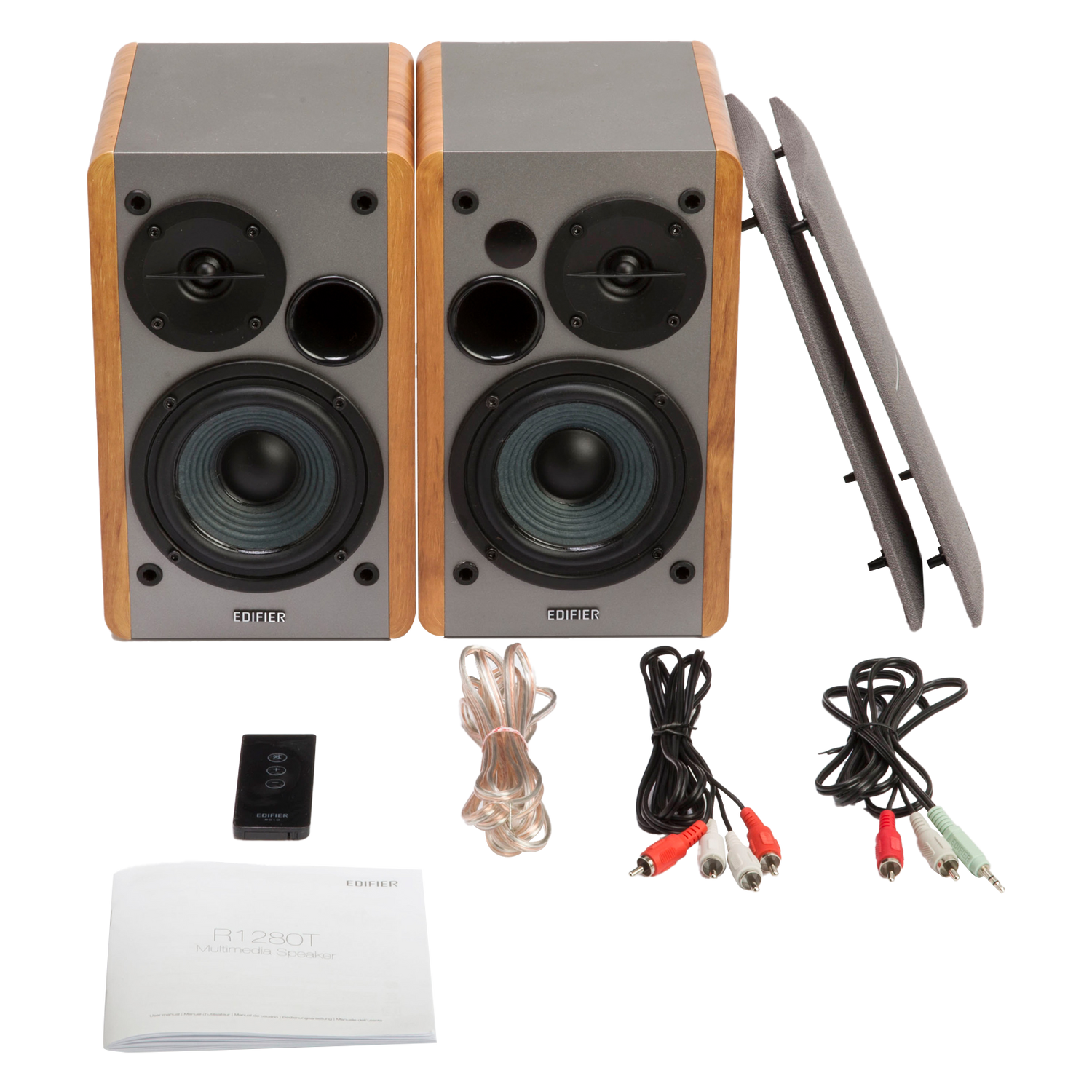 R1280T Powered Bookshelf Speakers (Certified Refurbished