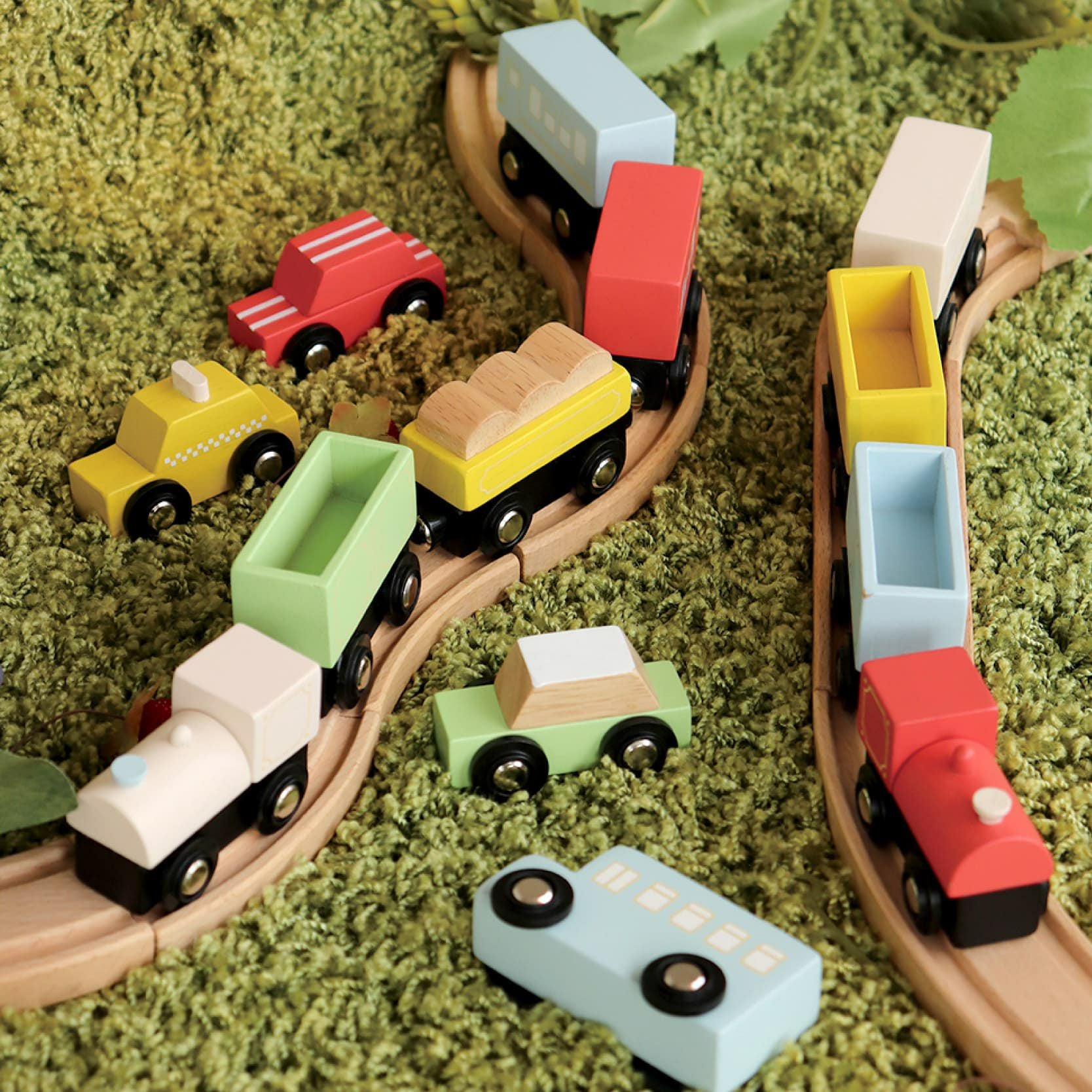 ほしぞらエクスプレス 知育玩具 木のおもちゃ GENI