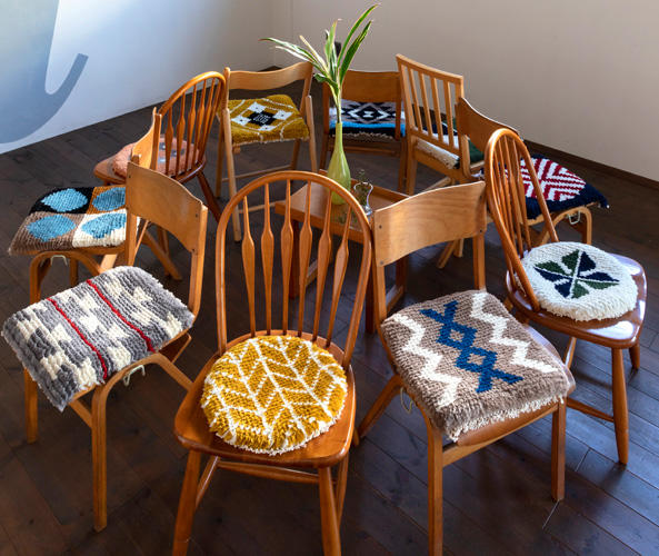 ノッティングでつくる椅子敷き | 広島 エディオン蔦屋家電