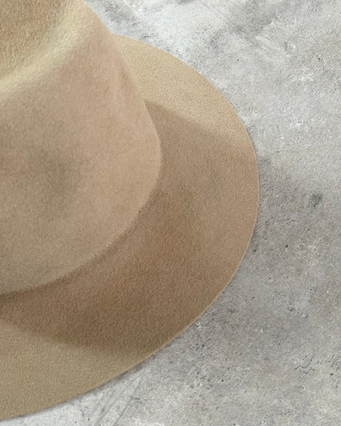 KIJIMA TAKAYUKI】BEAVER HAIR FELT BOWLER HAT | EDISTORIAL STORE