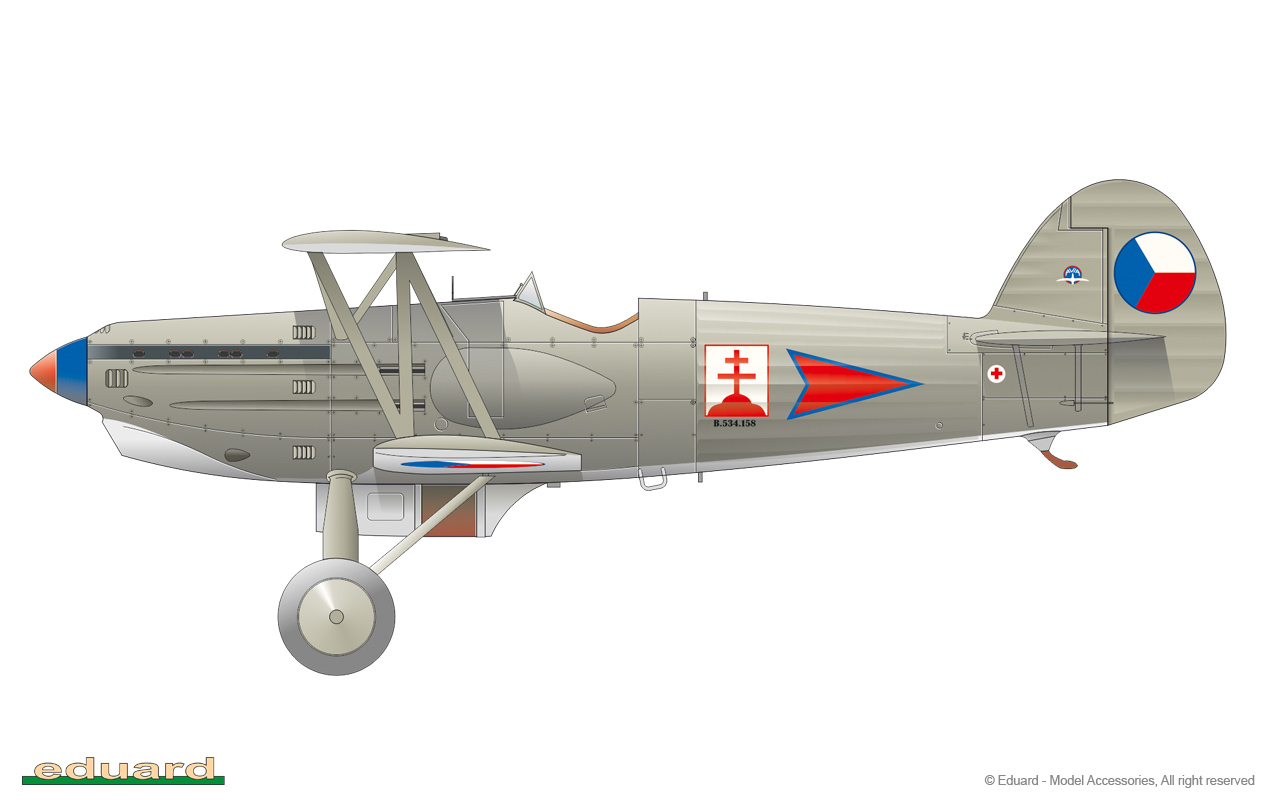 Avia B.534 QUATTRO COMBO 1/72 - Eduard Store