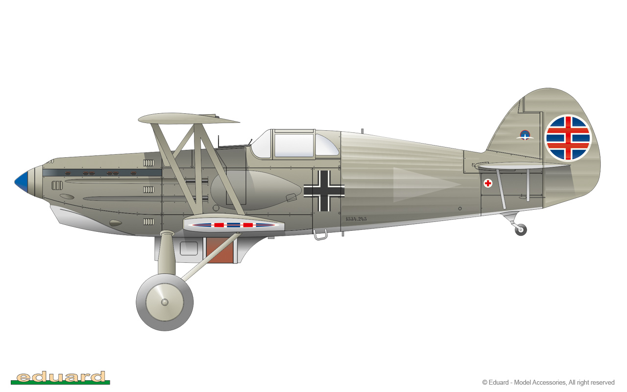 Avia B.534 QUATTRO COMBO 1/72 - Eduard Store