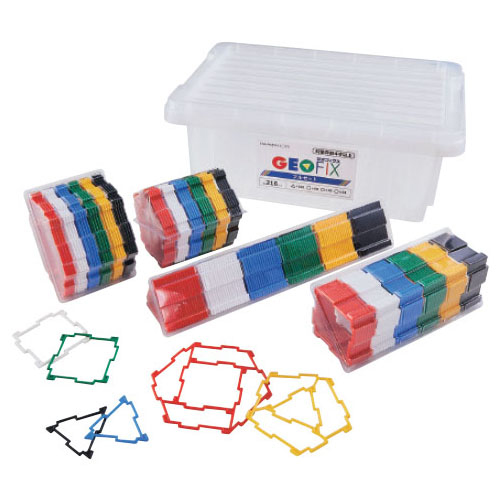 ジオジャパン】3Dジオフィクス フルセットスタンダードカラー｜教育
