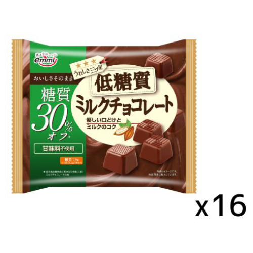 正栄デリシィ 低糖質ミルクチョコレート 93g×16｜教育・保育をサポート