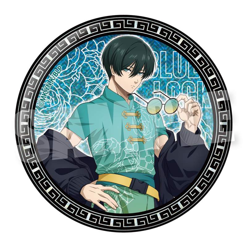 糸師凛 ホログラム缶バッジ 幼少期 40個 原作 マズル ブルーロック 糸