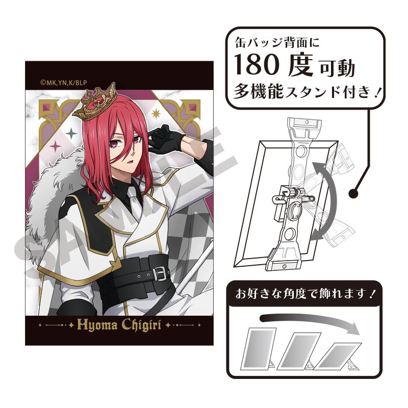 ブルーロック 千切豹馬 缶バッジ プリンセスカフェ プリカフェ 【公式