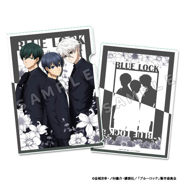 ブルーロック クリアファイル【潔 世一&凪 誠士郎&糸師 凛】B｜アニメ