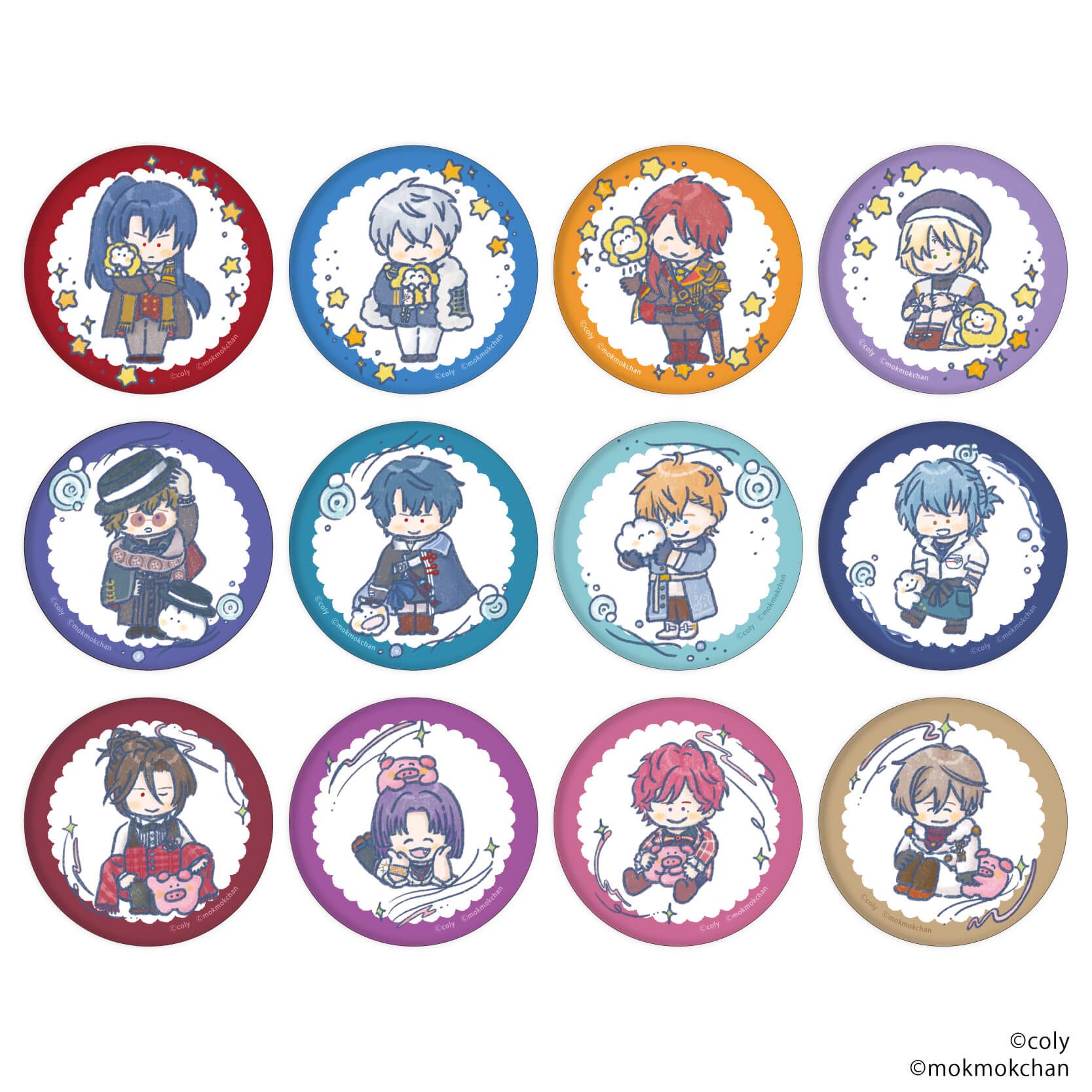 缶バッジ「魔法使いの約束×もくもくちゃん」01/コンプリートBOX(全12種