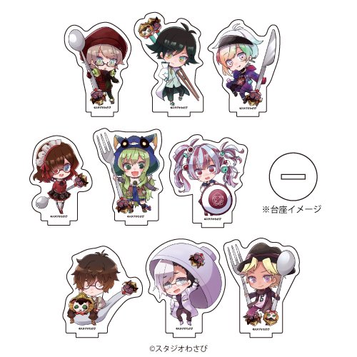 アクリルぷちスタンド「狼ゲーム」01/コンプリートBOX(全9種)(フォト